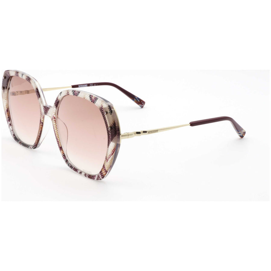 Preloved - Missoni Womens 56mm Plum Multicolor Sunglasses Mis0025-S-5nd-56 One Color