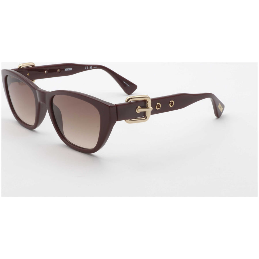 Preloved - Moschino Womens 55mm Burgundy Sunglasses Mos130-S-Lhf-55 One Color