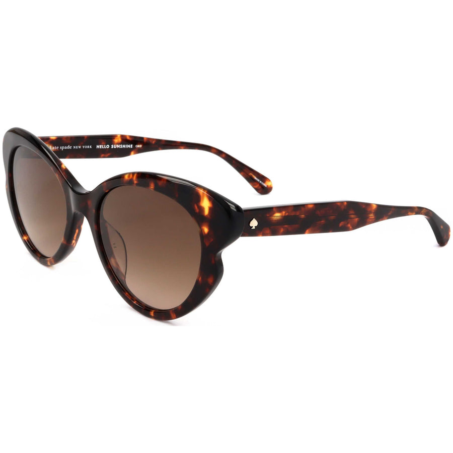 Preloved - Kate Spade Womens Elina 53 Mm Havana Sunglasses Elina-G-S-086-53 One Color