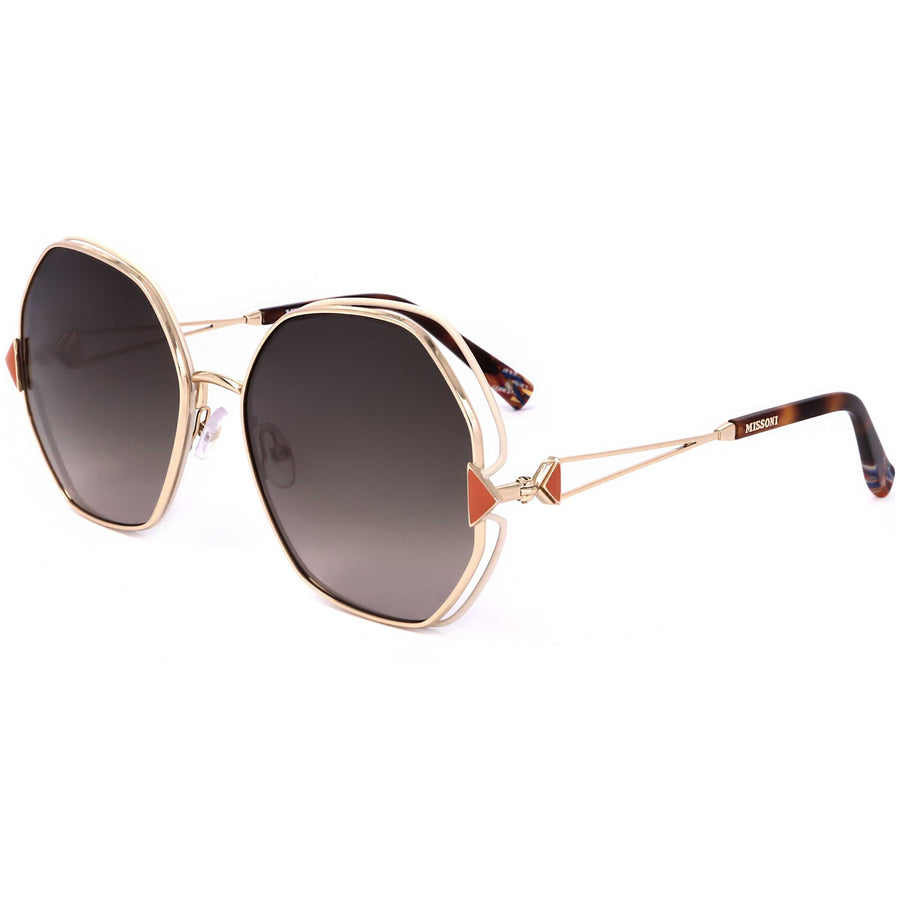 Preloved - Missoni Womens 59mm Gold Sunglasses Mis0075-S-Y3r-59 One Color