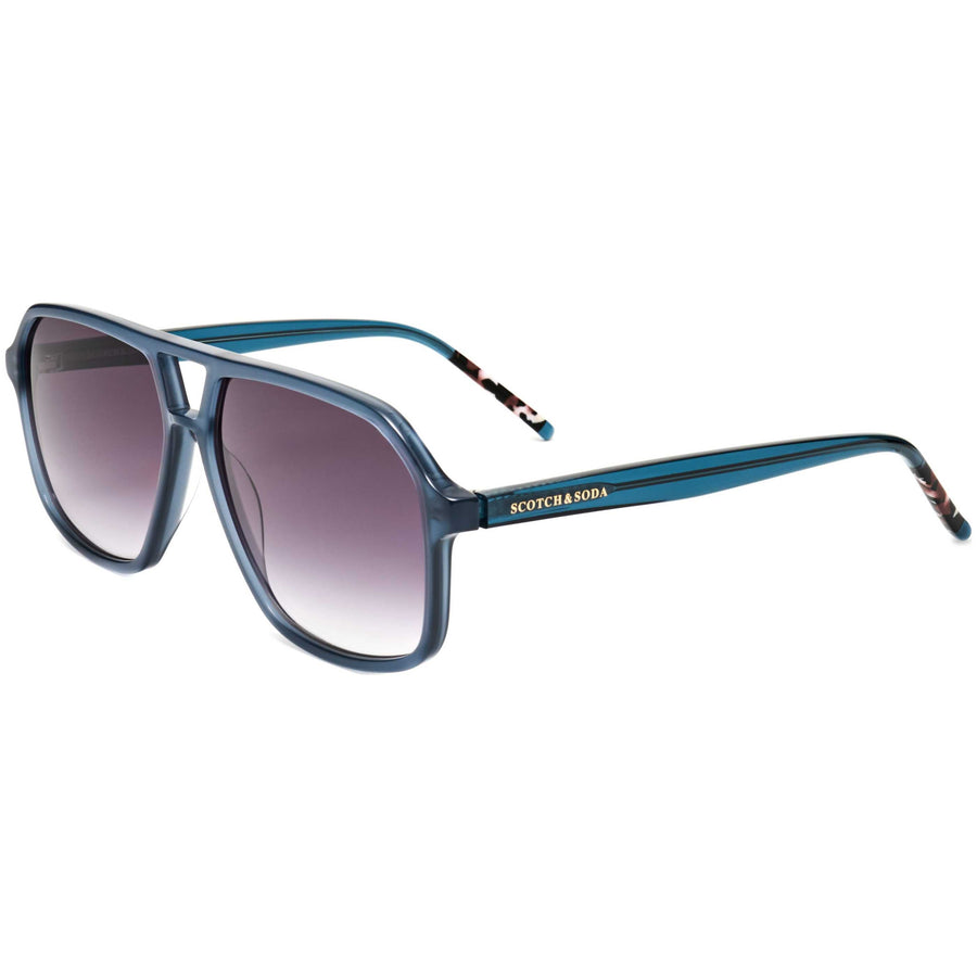 Preloved - Scotch & Soda Mens 57mm Blue Sunglasses Ss4007-637-57 One Color