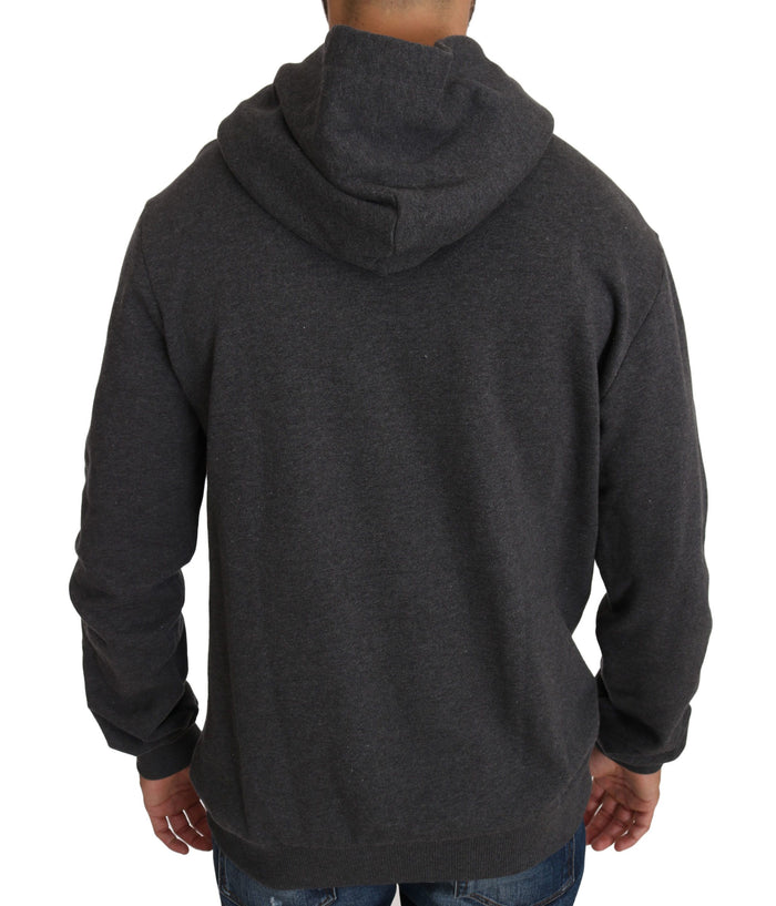 Dolce & Gabbana 100% Cotton hoodie in gray — view 2