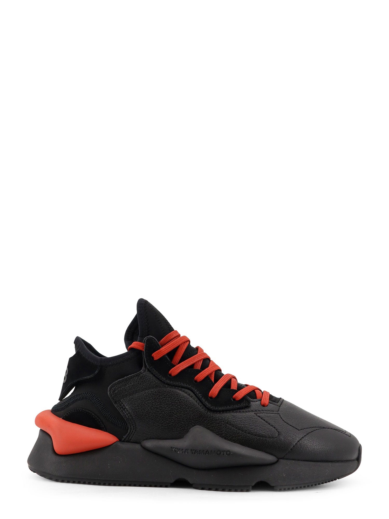Y-3 Sneakers Black Pelle/neoprene