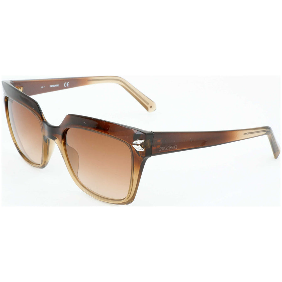 Preloved - Swarovski Womens 51 Mm Light Brown Sunglasses Sk-0170-47f One Color