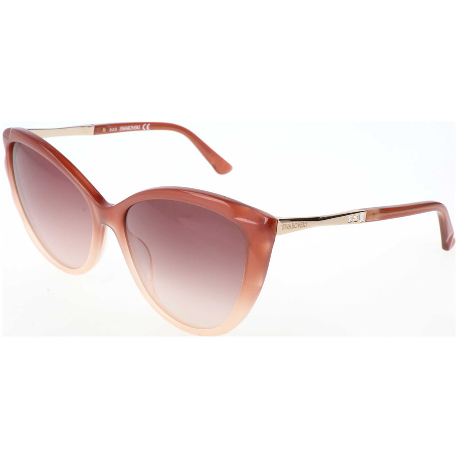 Preloved - Swarovski Womens 57 Mm Pink Sunglasses Sk0107-5772f One Color