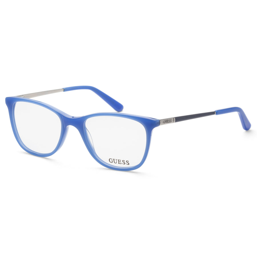 Preloved - Guess Womens 49 Mm Blue Eyeglasses Gu2566-084-49 One Color
