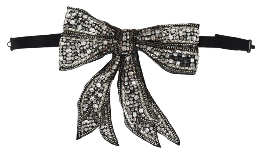 Dolce & Gabbana 100% Silk bow tie in black