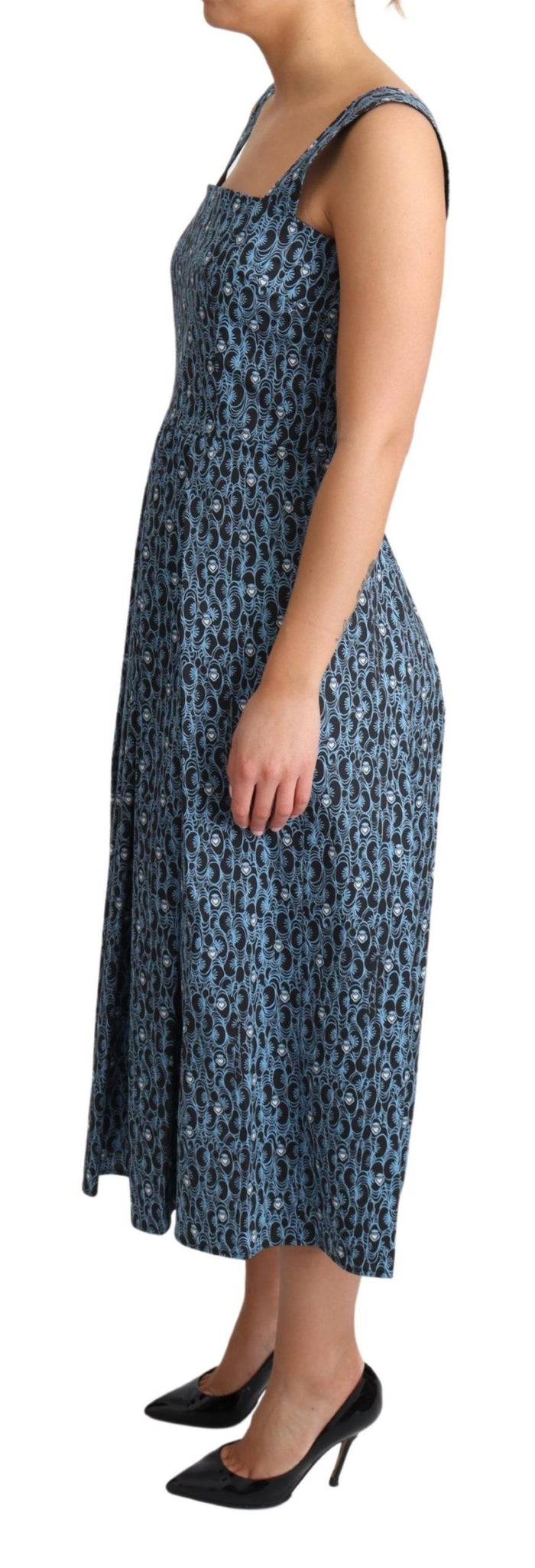 Dolce & Gabbana 98% Cotton dress in blue — view 2