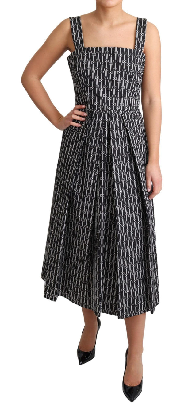 Dolce & Gabbana 100% Cotton dress in black