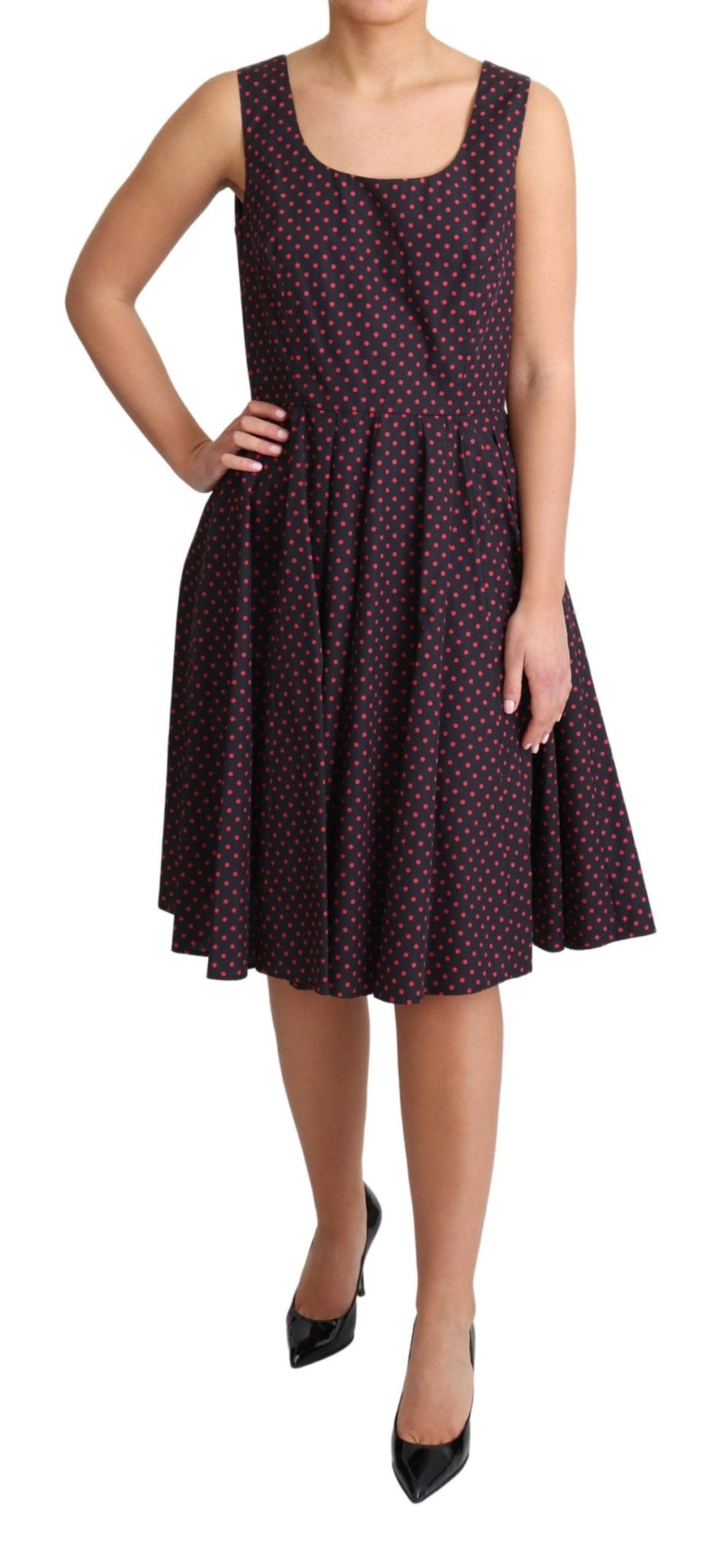 Dolce & Gabbana 100% Cotton dress in navy
