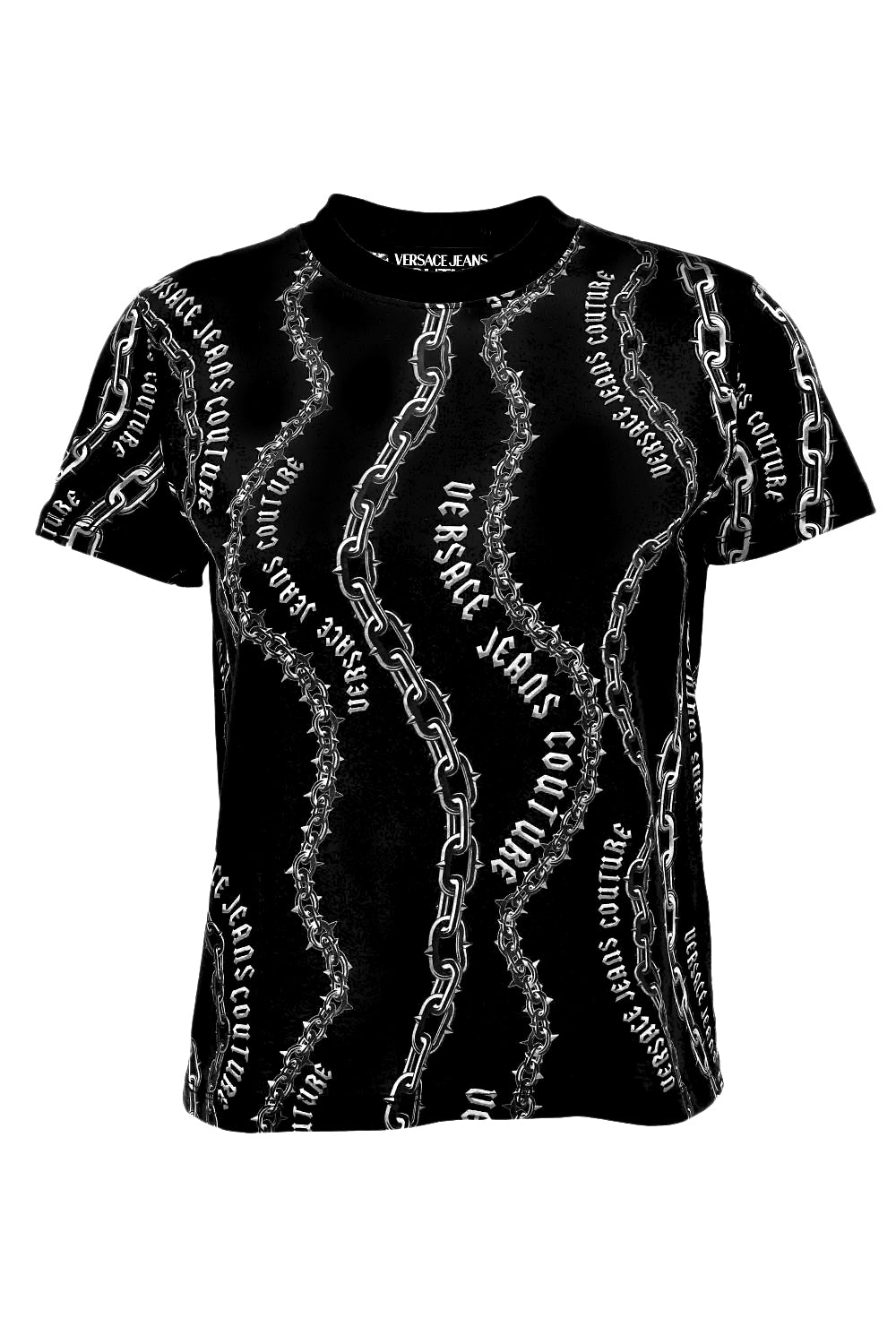 VERSACE JEANS COUTURE T-shirts and Polos Black