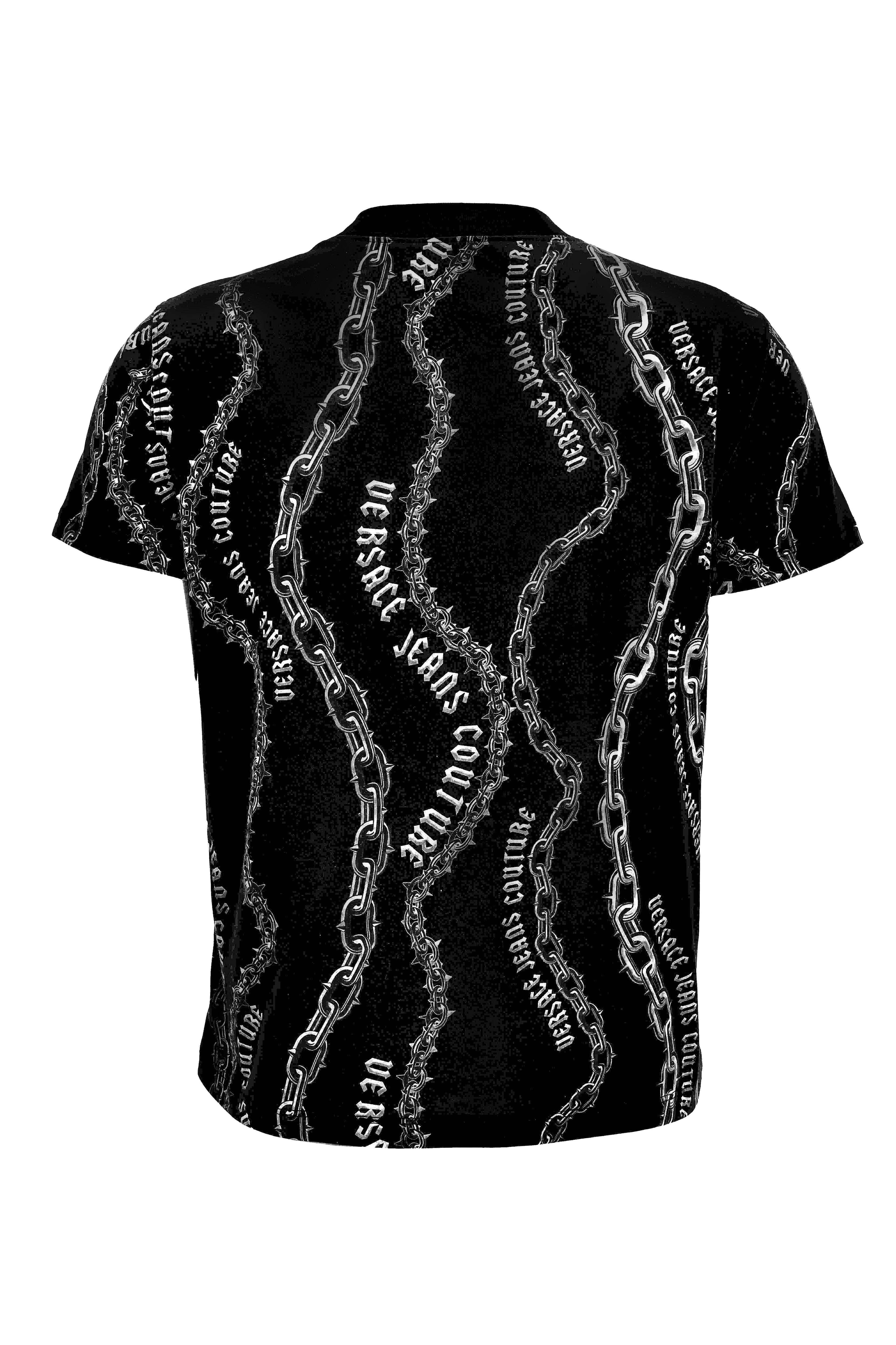 VERSACE JEANS COUTURE T-shirts and Polos Black