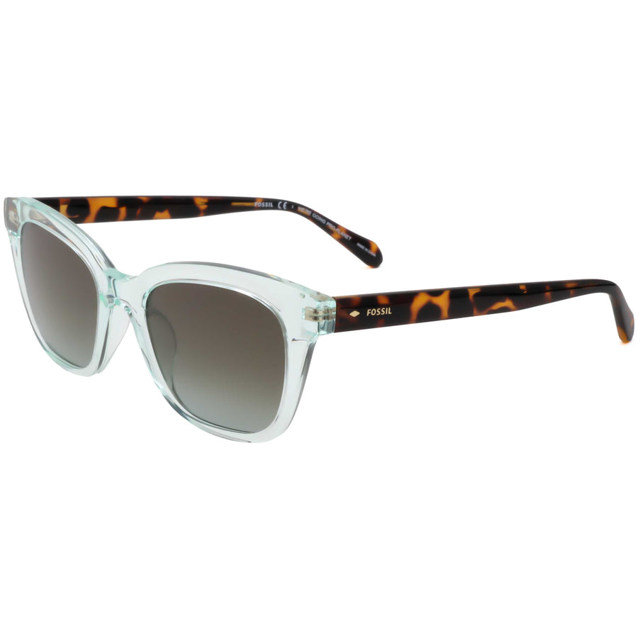 Preloved - Fossil Womens 51mm Cry Grn Sunglasses Fos2126-G-S-0ox-51 One Color
