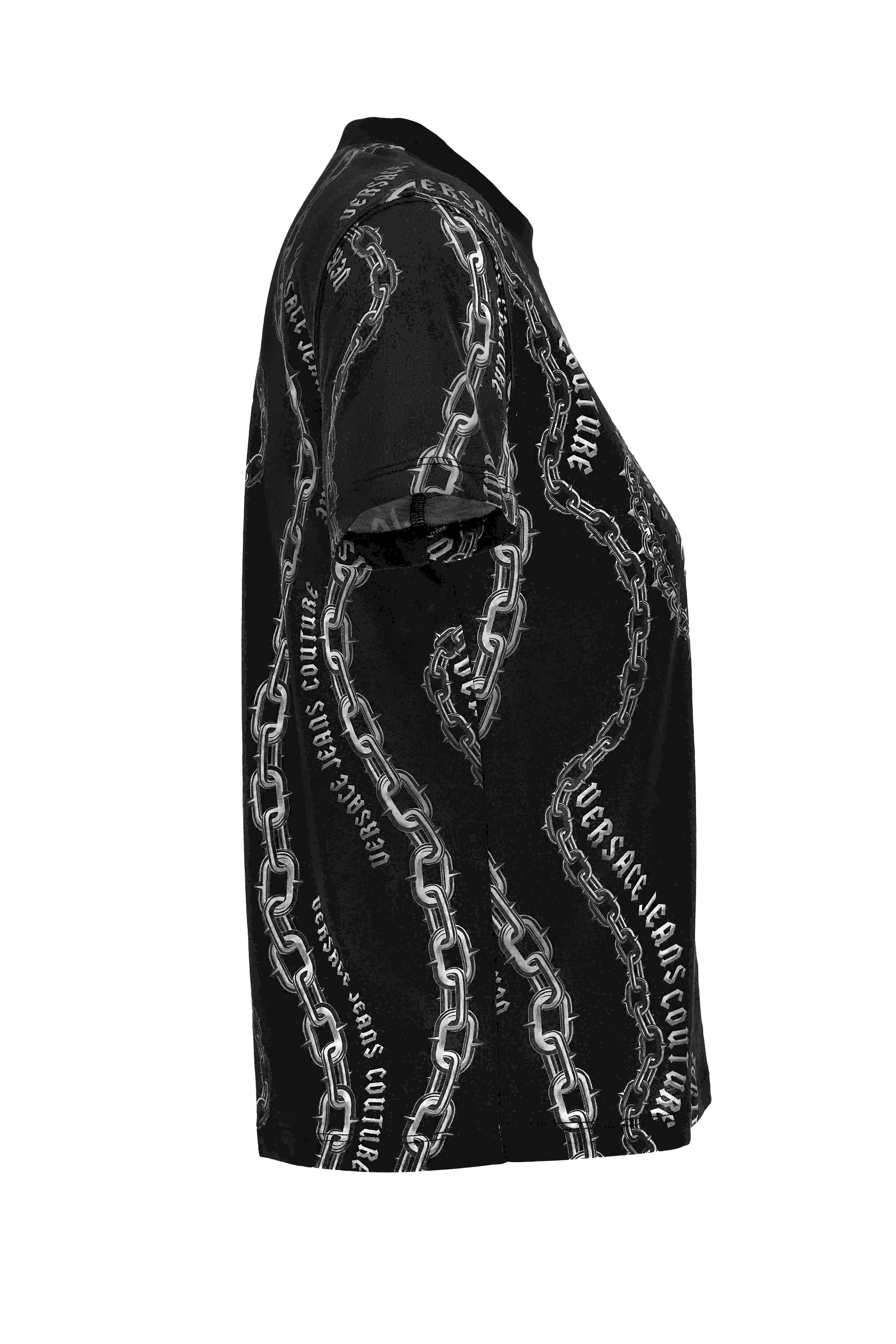VERSACE JEANS COUTURE T-shirts and Polos Black