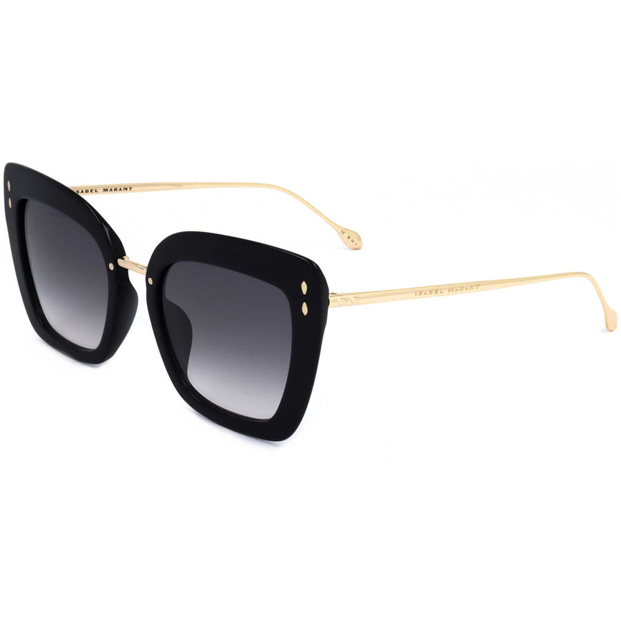 Preloved - Isabel Marant Womens 53mm Black Gold Sunglasses Im0083-G-S-2m2-53 One Color