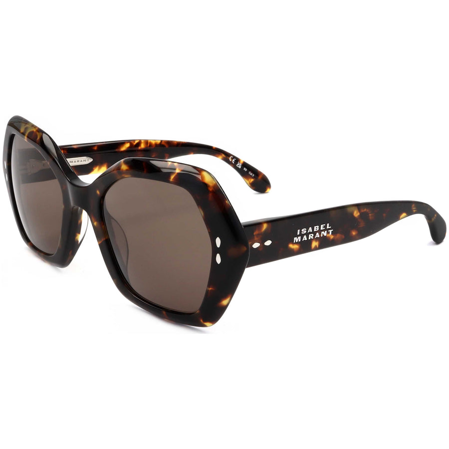 Preloved - Isabel Marant Womens 53mm Havana Sunglasses Im0107-G-S-086-53 One Color
