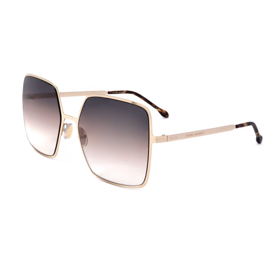 Preloved - Isabel Marant Womens 58mm Gold Brown Sunglasses Im0102-S-01q-58 One Color