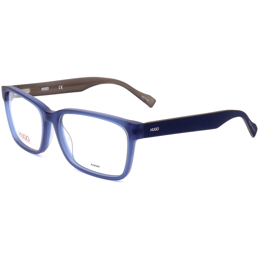 Preloved - Hugo Boss Mens 55mm Matte Blue Eyeglasses Hg0182-Fll-55 One Color