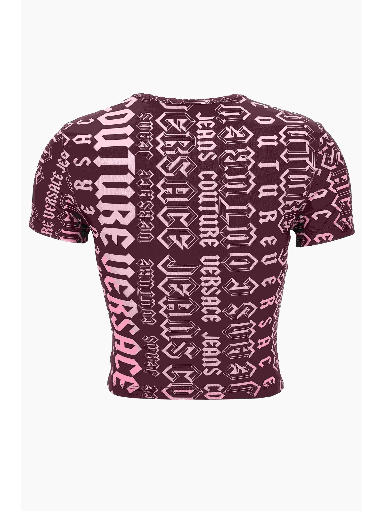 VERSACE JEANS COUTURE T-shirts and Polos Purple