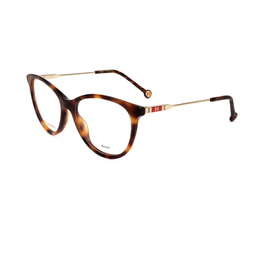 Preloved - Carolina Herrera Womens 53mm Havana Eyeglasses Ch0073-05l-53 One Color