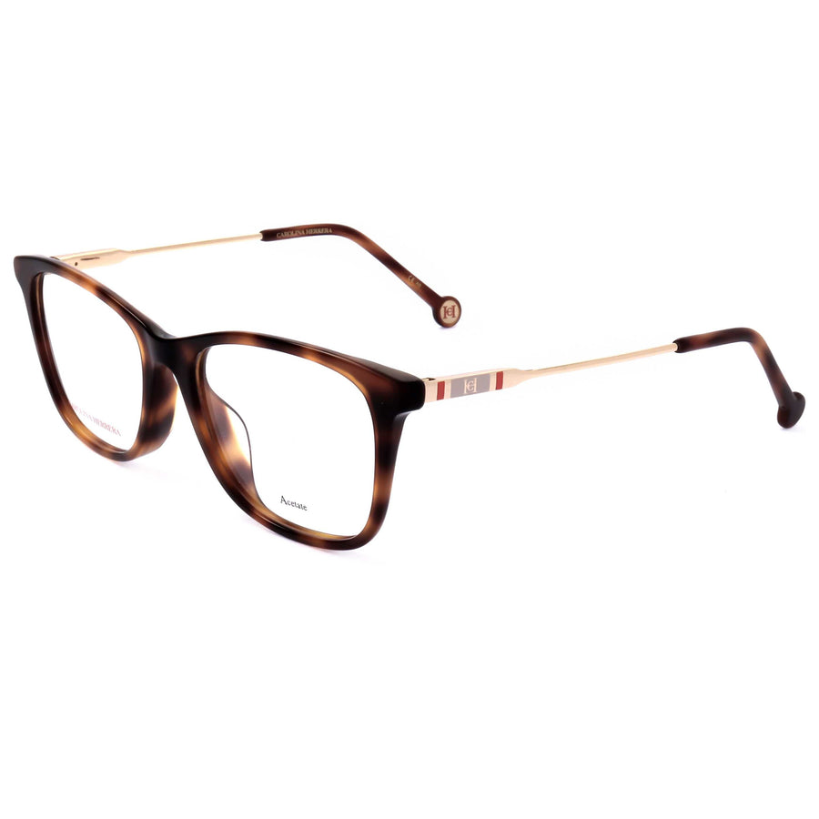 Preloved - Carolina Herrera Womens 52mm Havana Eyeglasses Her0118-G-05l-52 One Color