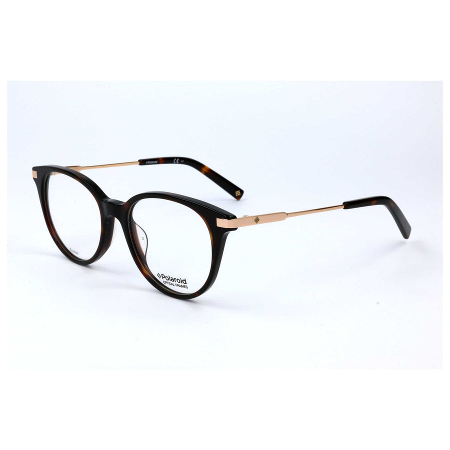 Preloved - Polaroid Woman 49mm Havana Eyeglasses Pldd352-086-49 One Color