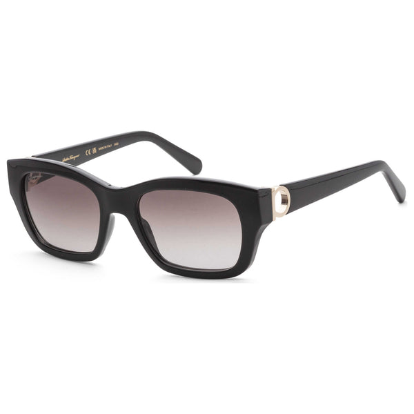 Preloved - Ferragamo Womens 53mm Black Sunglasses Sf1012s-001 One Color