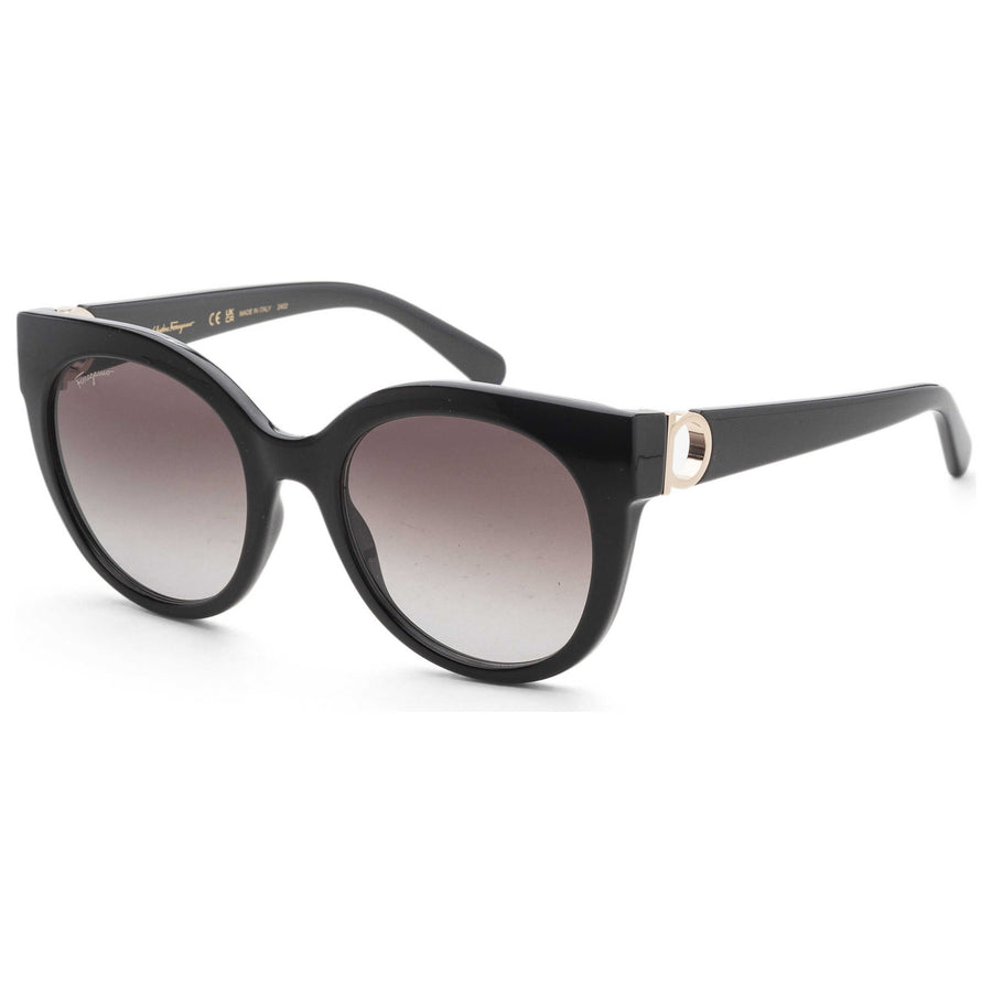 Preloved - Ferragamo Womens Fashion 53 Mm Black Sunglasses Sf1031s-001-53 One Color