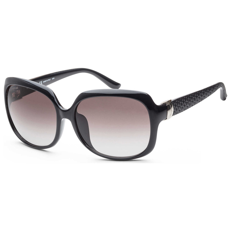 Preloved - Ferragamo Womens Fashion 59 Mm Black Sunglasses Sf739sa-001 One Color