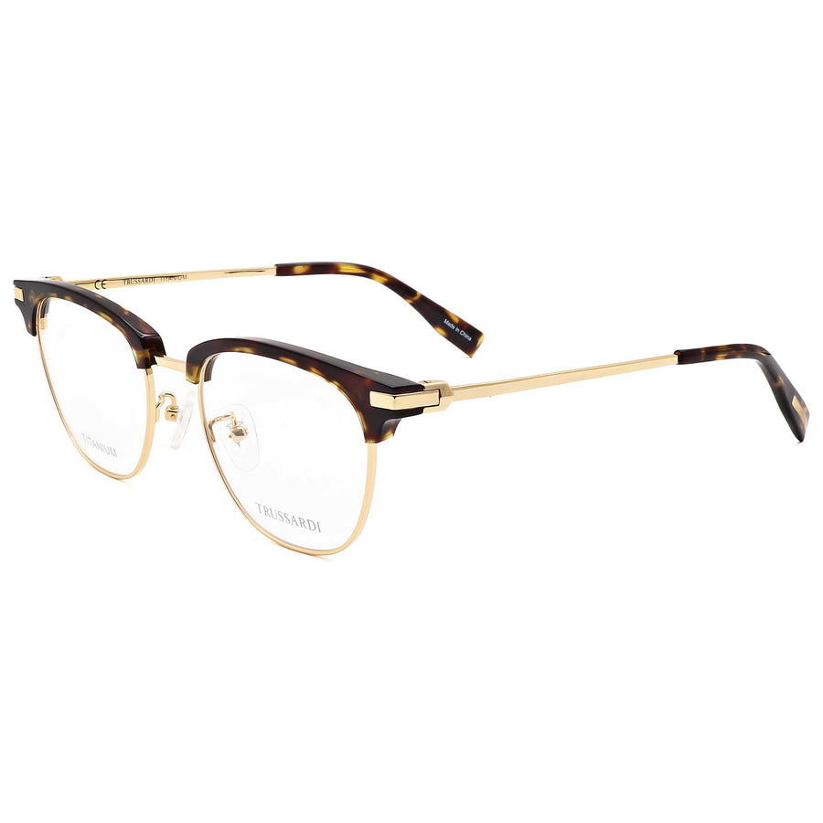 Preloved - Trussardi Woman 51mm Havana Eyeglasses Vtr097-722-51 One Color