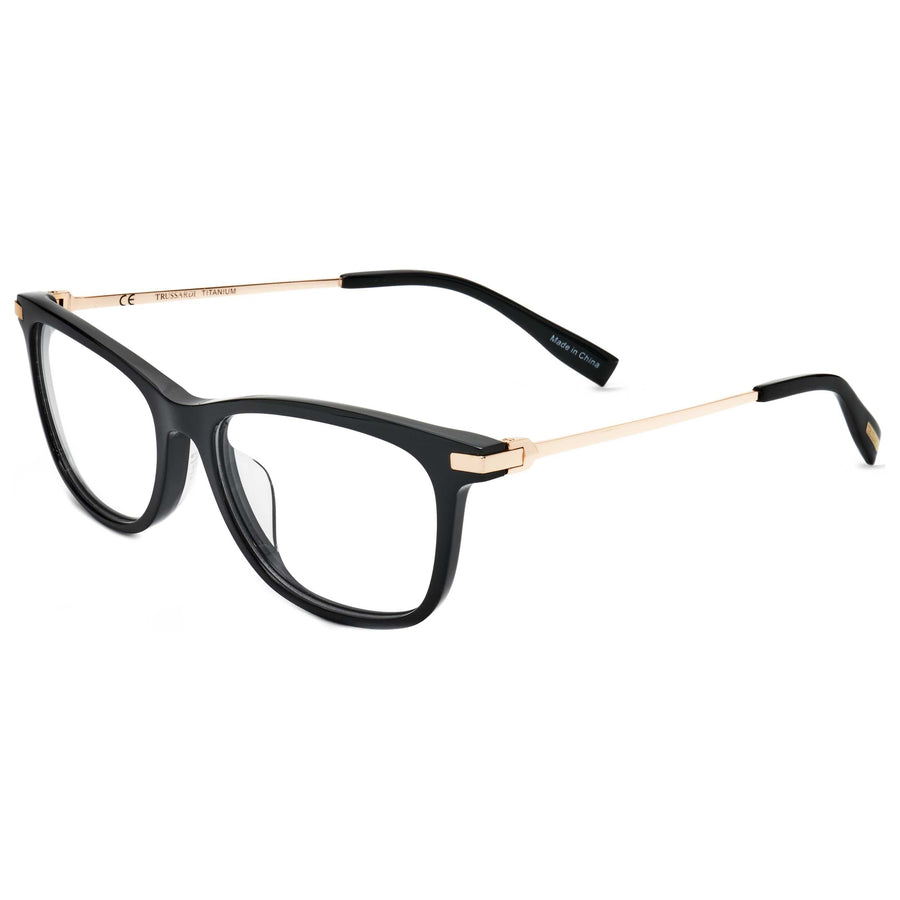 Preloved - Trussardi Woman 54mm Black Eyeglasses Vtr104t-700-54 One Color