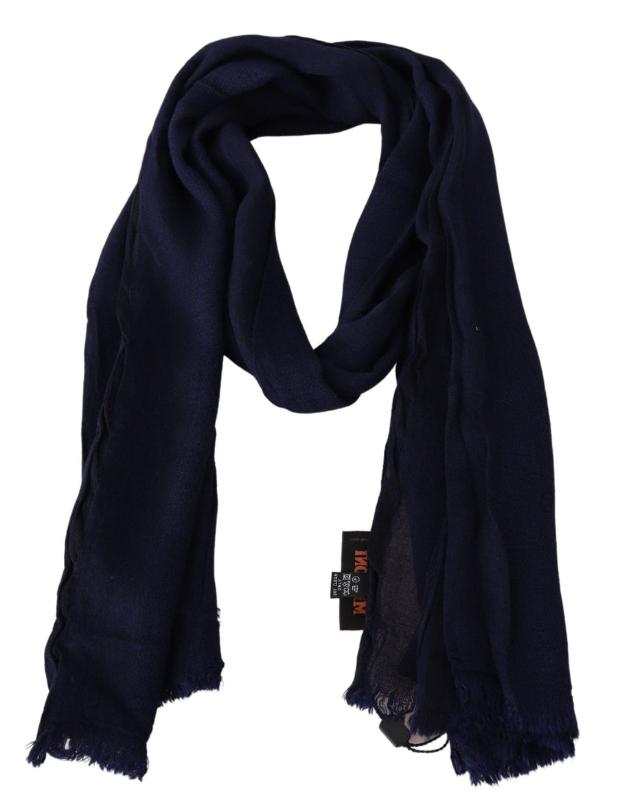 Missoni 100% Wool scarf in blue