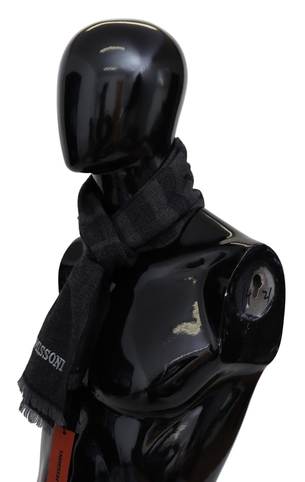 Missoni 100% Wool scarf in black