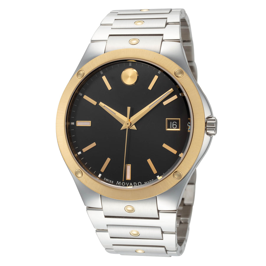 Preloved - Movado Mens Se 41mm Quartz Watch 0607596 One Color Watches