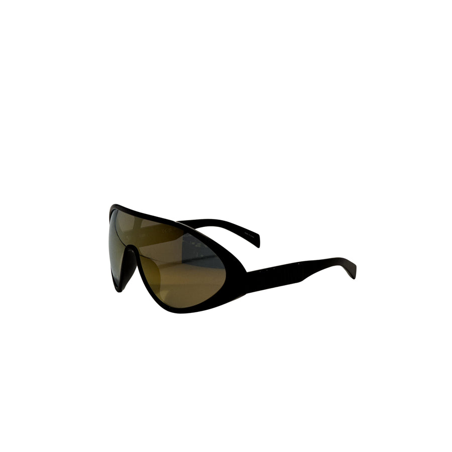 Preloved - Moschino Unisex 99 Mm Black Sunglasses Mos157s-0807-Sq One Color