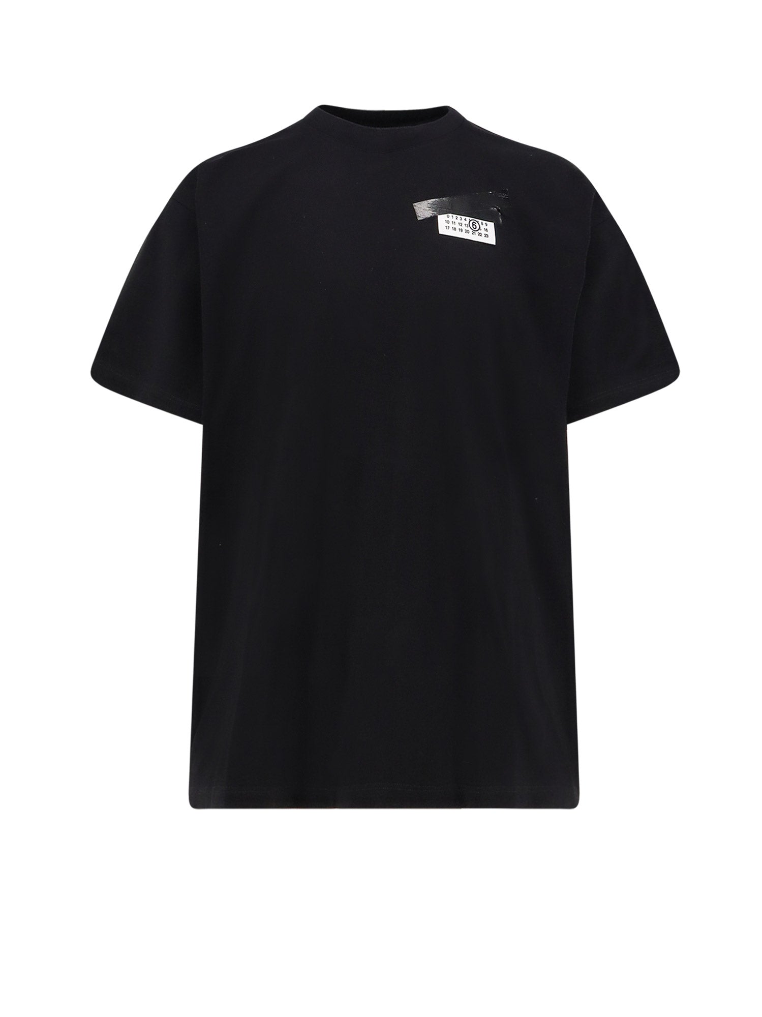Mm6 Maison Margiela T-Shirts And Polos Black