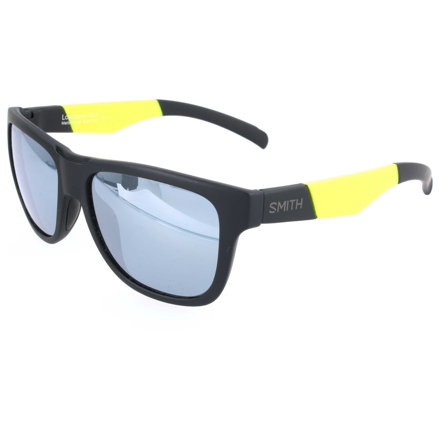 Preloved - Smith Optics Unisex 54 Mm Matte Black Yellow Sunglasses Lowdownslim-N-Pgc-54 One Color