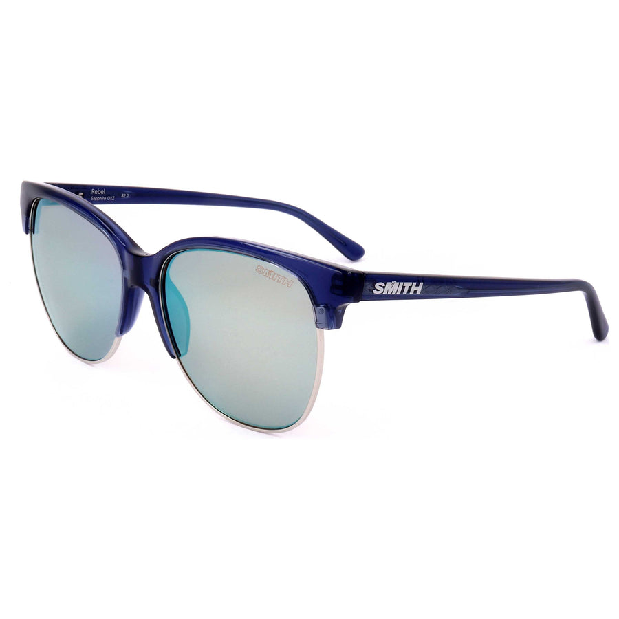 Preloved - Smith Optics Mens 58 Mm Blue Crystal Sunglasses Rebel-Oxz-58 One Color