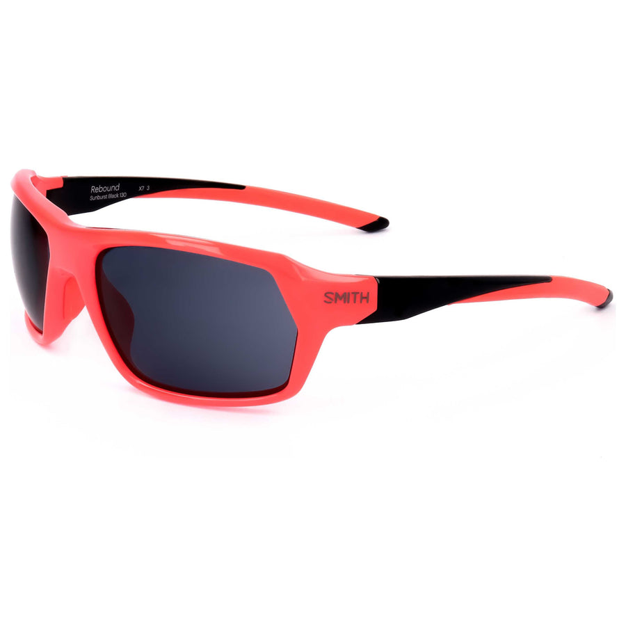 Preloved - Smith Optics Unisex 59 Mm Pink Black Sunglasses Rebound-130-59 One Color