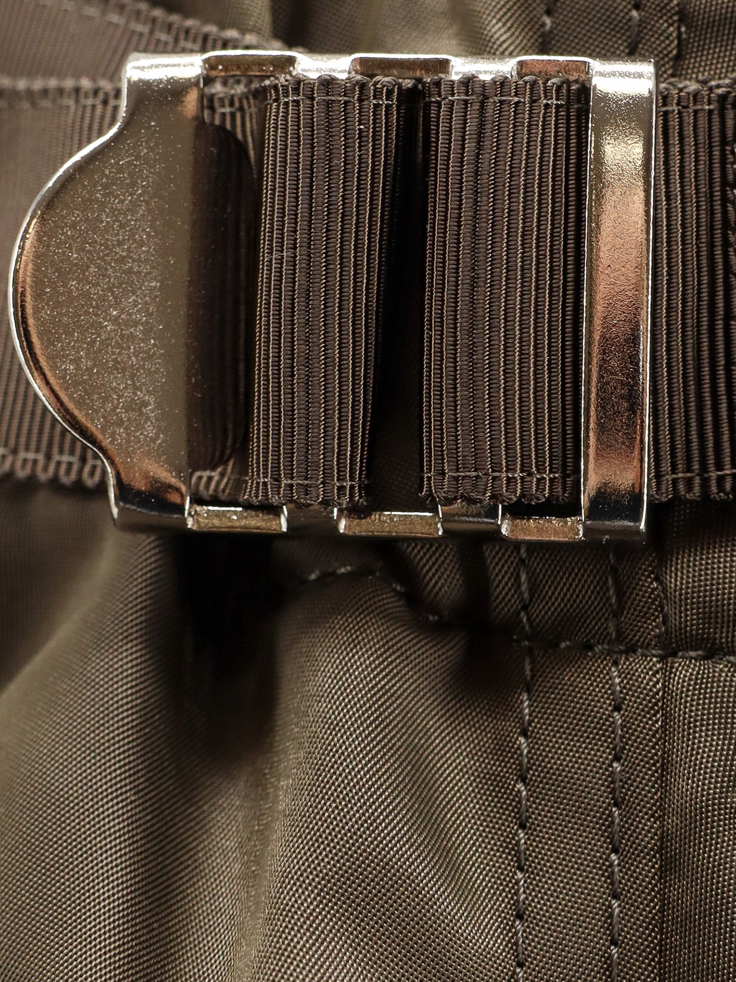 Sacai Shorts Gray×d/khaki Poliestere Lana