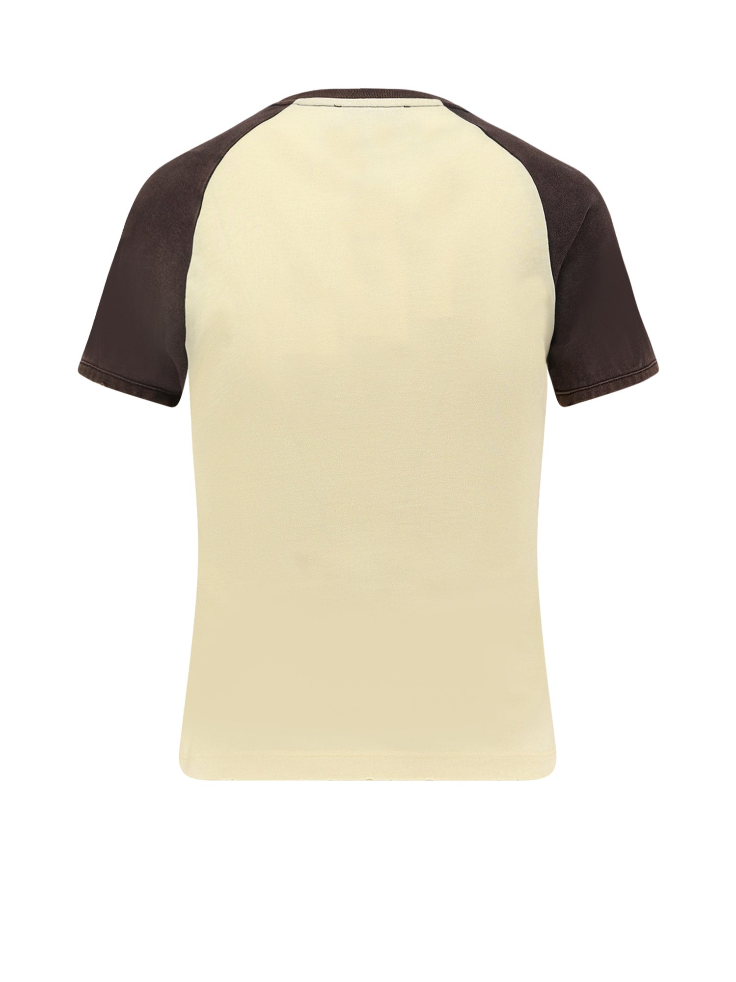 Coperni T-shirts and Polos Yellow/black Cotone