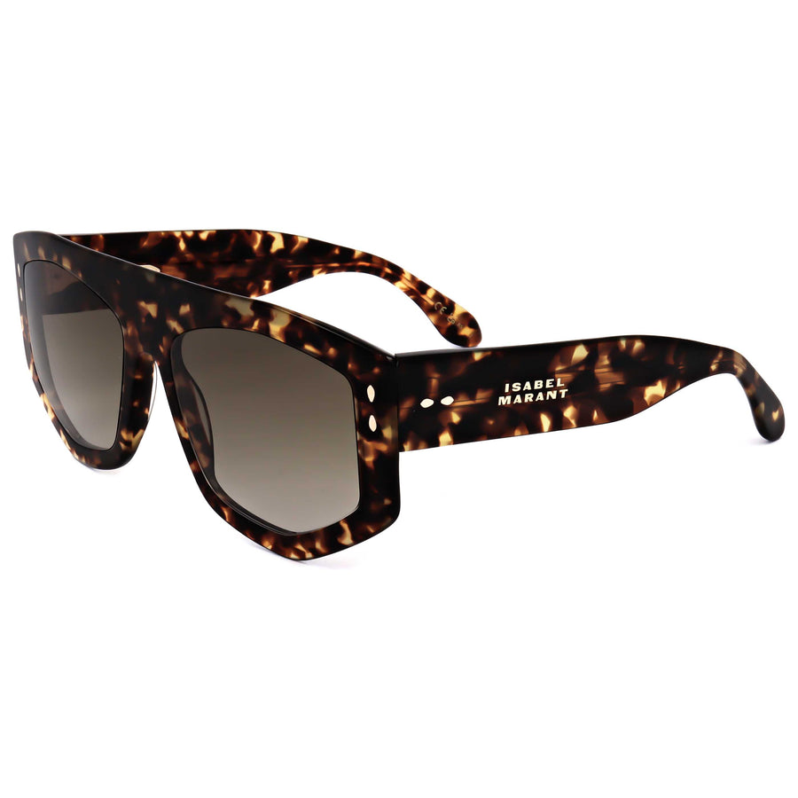 Preloved - Isabel Marant Womens 56mm Havana Sunglasses Im0154-S-086-56 One Color