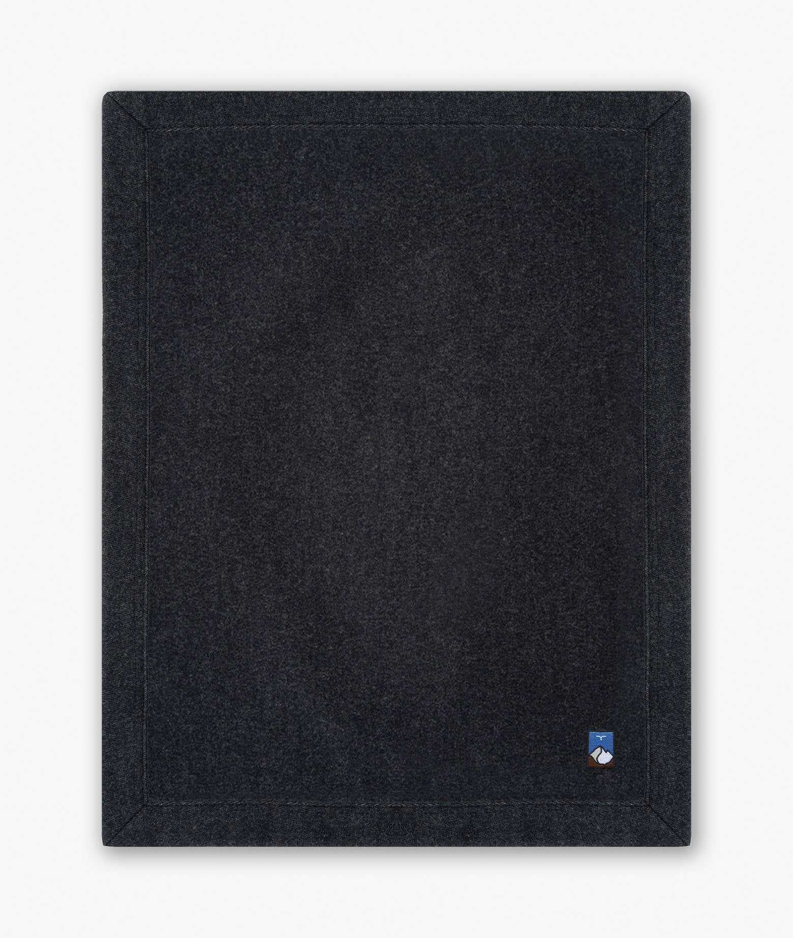 Blanket Ski Darkbrown Plain