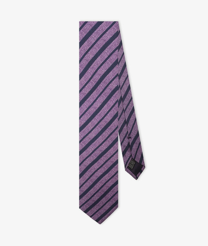 Regimental Tie Purple Big Pattern