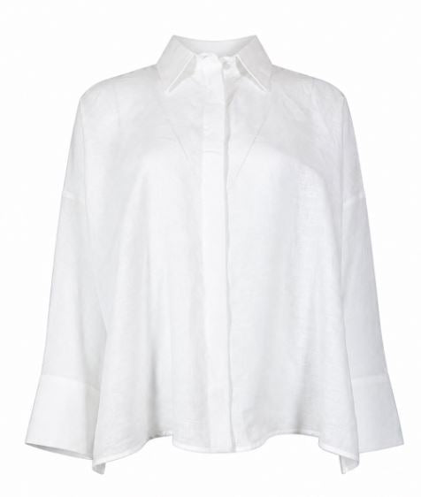 Fabiana Filippi Shirts Bianco Lino