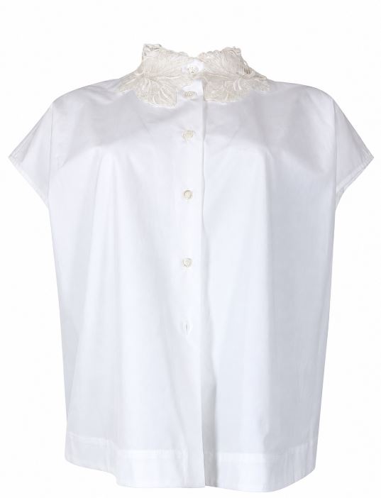 Fabiana Filippi Jackets Bianco Ottico Cotone