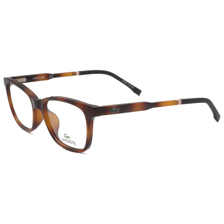 Preloved - Lacoste Unisex 48mm Havana Eyeglasses L3648-214-48 One Color