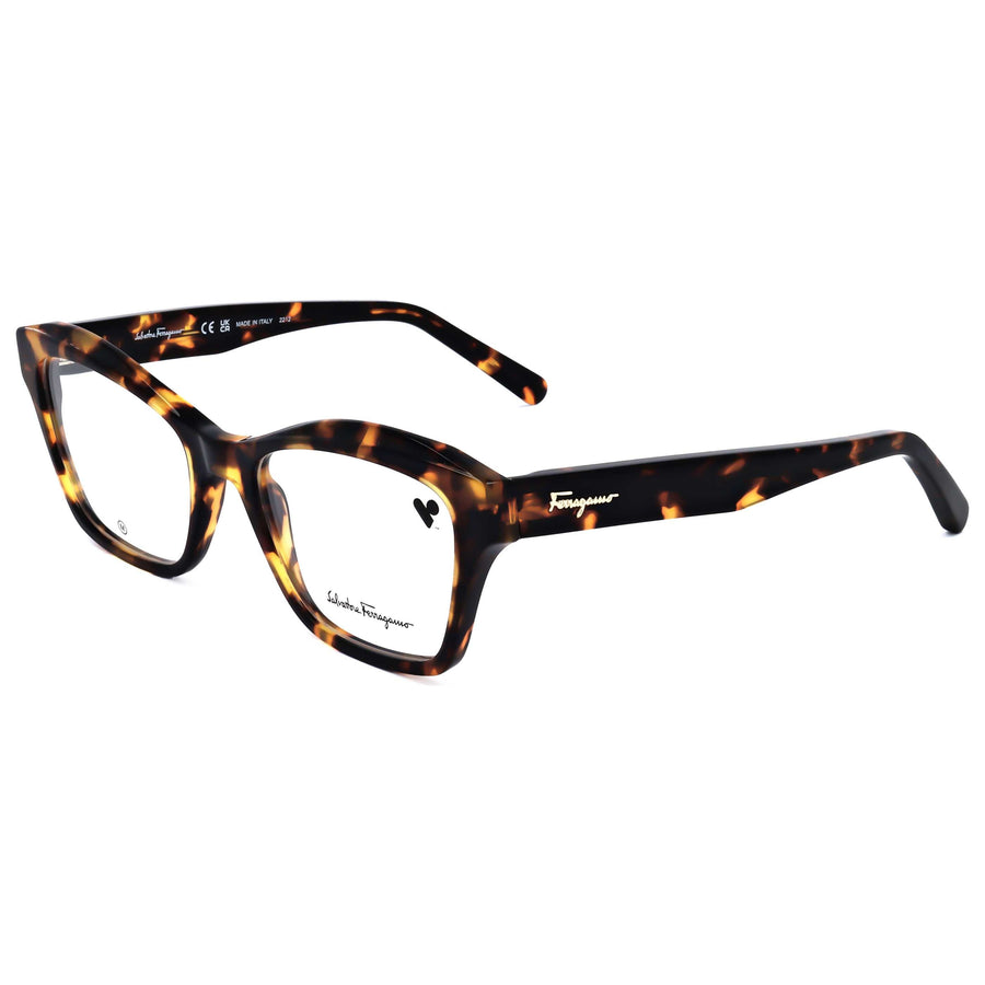 Preloved - Ferragamo Womens 53 Mm Dark Tortoise Eyeglasses Sf2951-219-53 One Color
