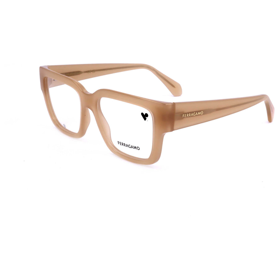 Preloved - Ferragamo Womens 53 Mm Opaline Honey Eyeglasses Sf2975-708-53 One Color