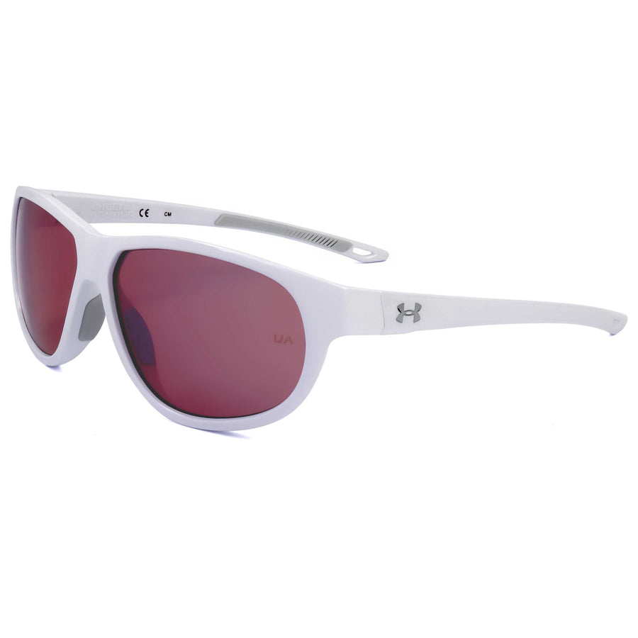 Preloved - Under Armour Womens 59 Mm White Grey Sunglasses Uaintensity-Hym-59 One Color